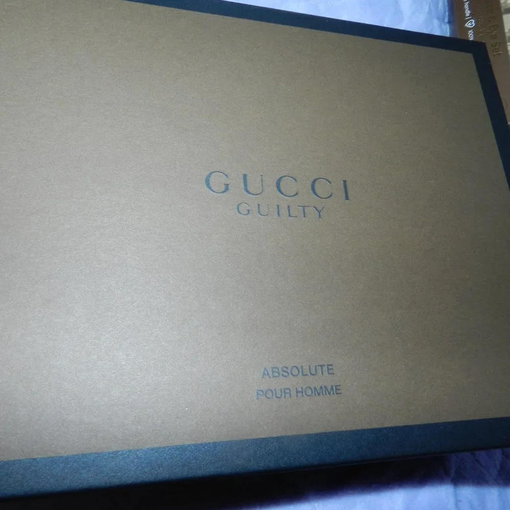 Gucci Guilty Absolute Pour Homme Eau De Gift Set Discontinued🆕Fast💨⚡🚚 - Picture 5 of 15